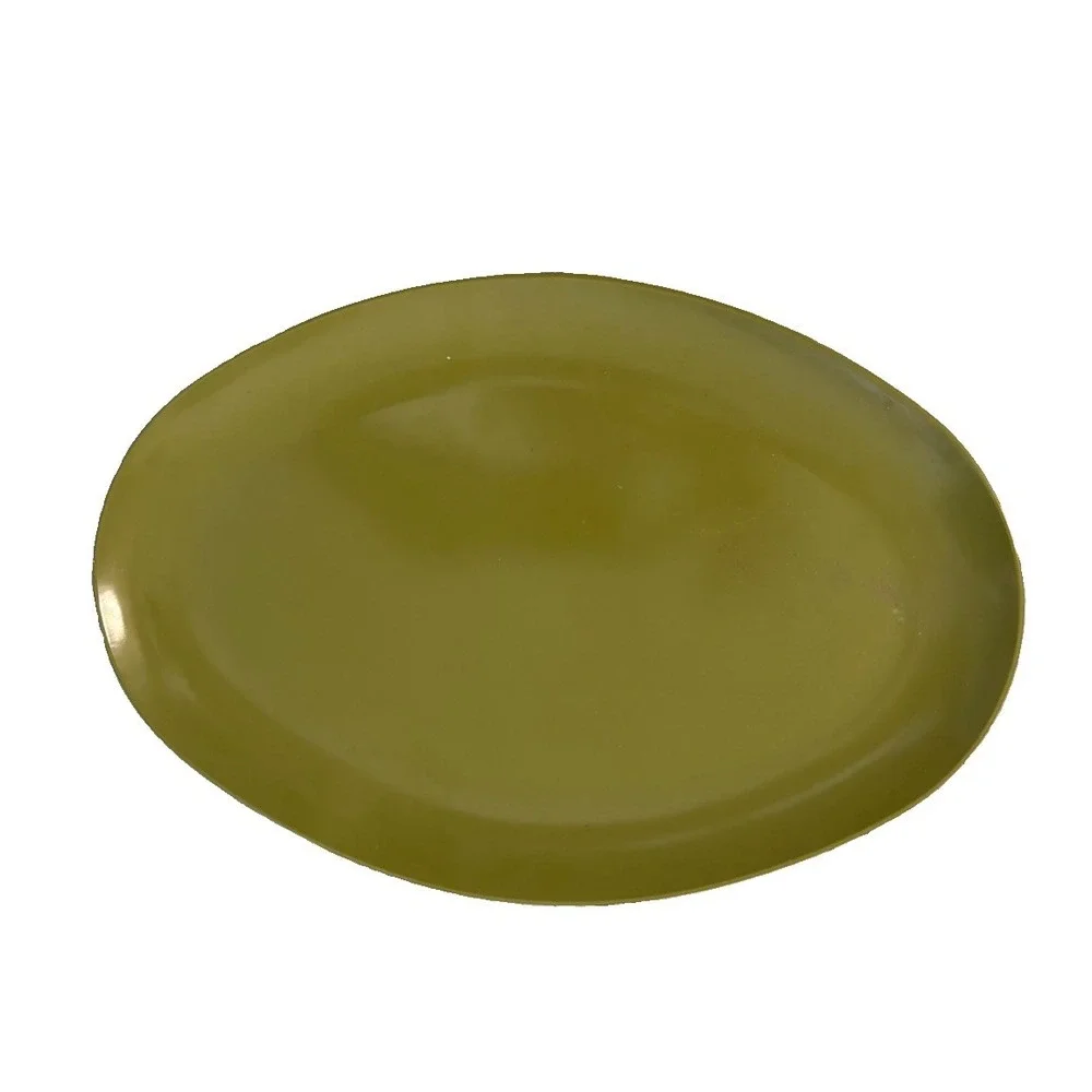 Oval Serving Platter Plastic Melmac Melamine Allied Chemical 12x8.25